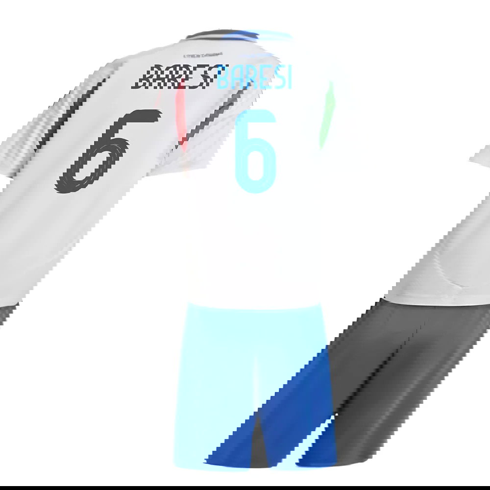 2024-2025 Italy Away Mini Kit (BARESI 6)