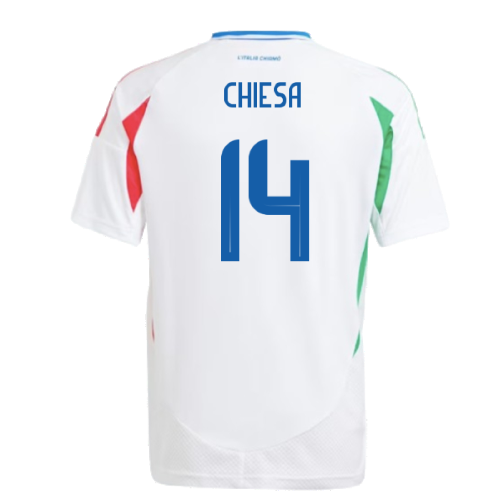 2024-2025 Italy Away Shirt (Kids) (CHIESA 14)