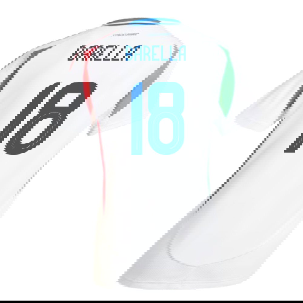 2024-2025 Italy Away Shirt (Ladies) (BARELLA 18)