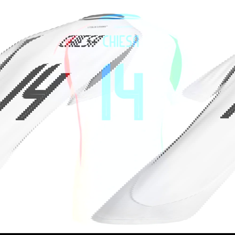 2024-2025 Italy Away Shirt (Ladies) (CHIESA 14)