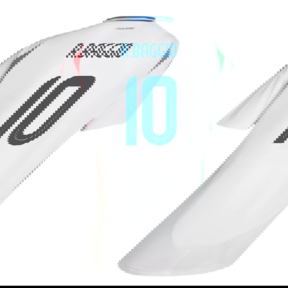 2024-2025 Italy Away Shirt (R.BAGGIO 10)