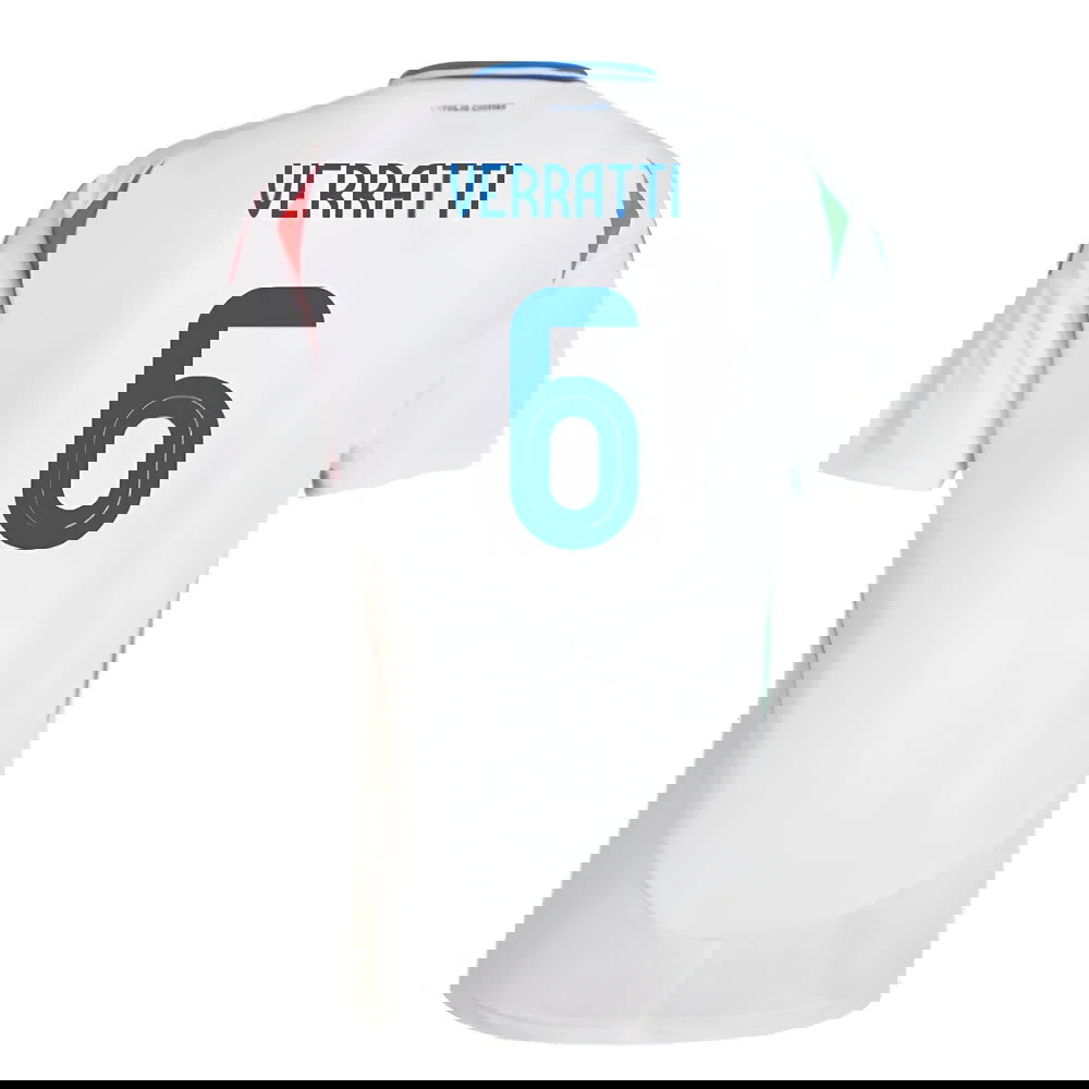 2024-2025 Italy Away Shirt (VERRATTI 6)