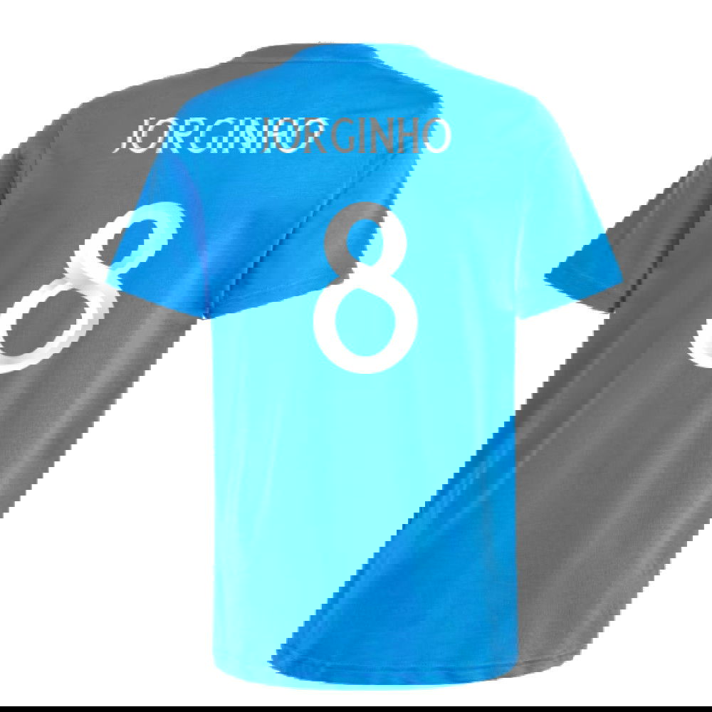 2024-2025 Italy DNA Tee (Blue) - Kids (JORGINHO 8)