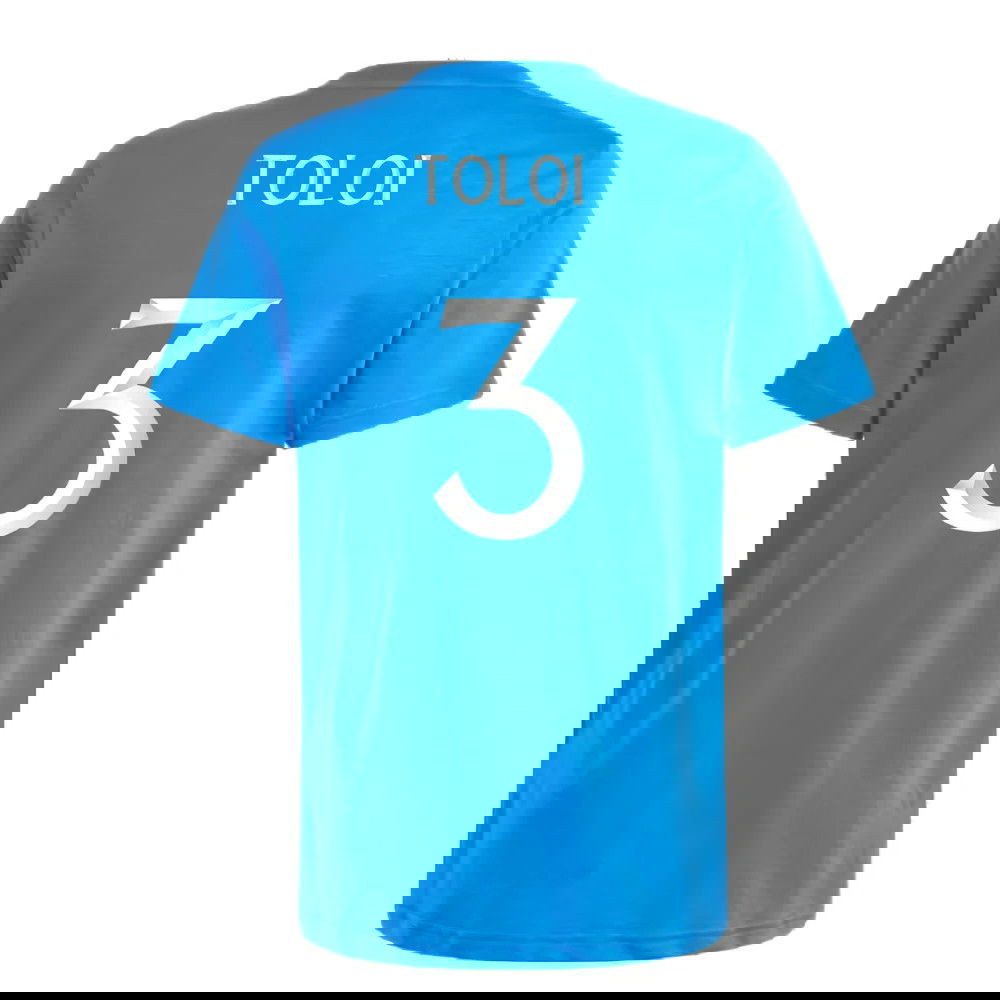 2024-2025 Italy DNA Tee (Blue) - Kids (TOLOI 3)