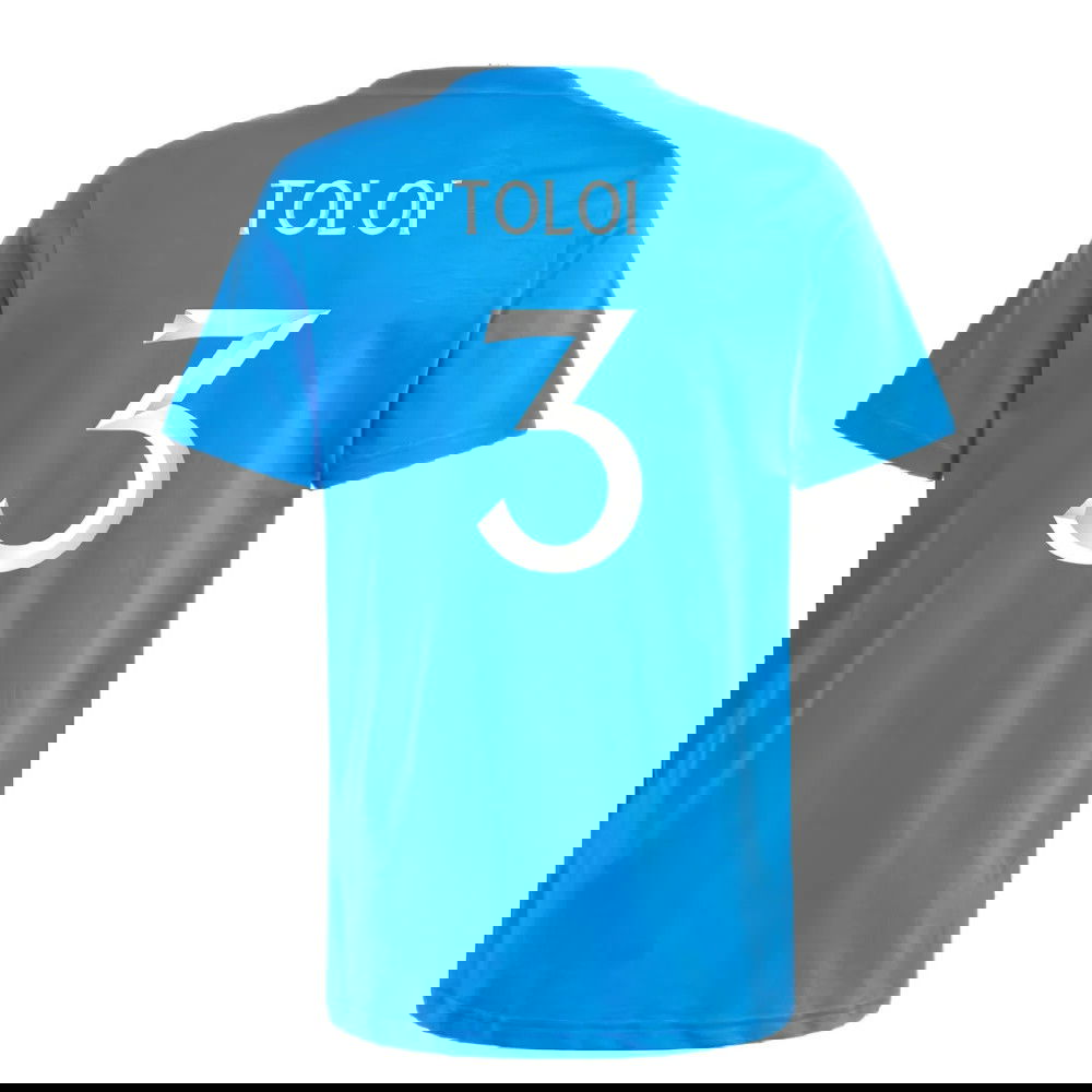 2024-2025 Italy DNA Tee (Blue) - Kids (TOLOI 3)