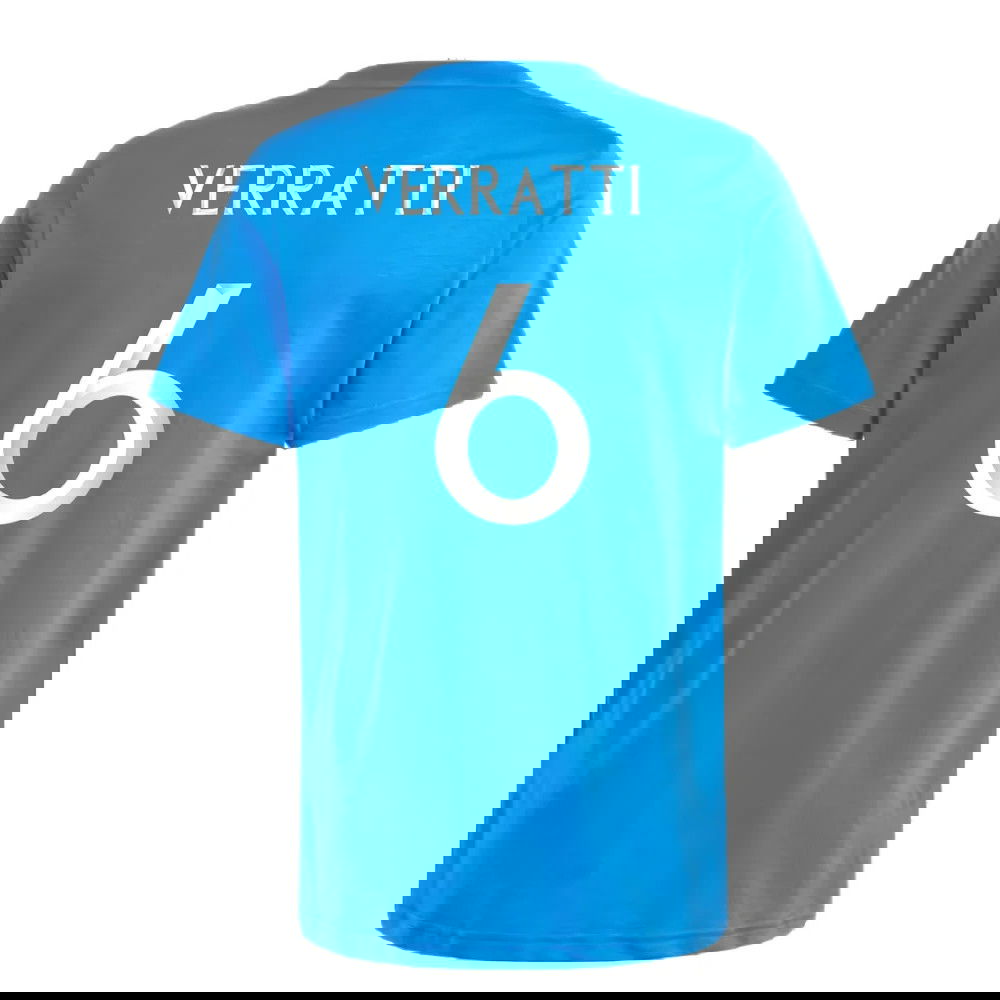 2024-2025 Italy DNA Tee (Blue) - Kids (VERRATTI 6)