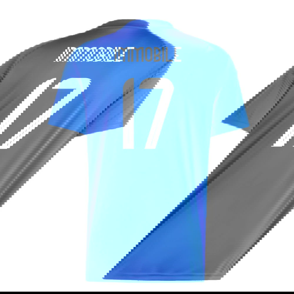 2024-2025 Italy Home Fan Jersey (IMMOBILE 17)
