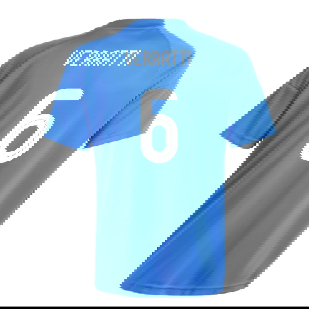 2024-2025 Italy Home Fan Jersey (Kids) (VERRATTI 6)
