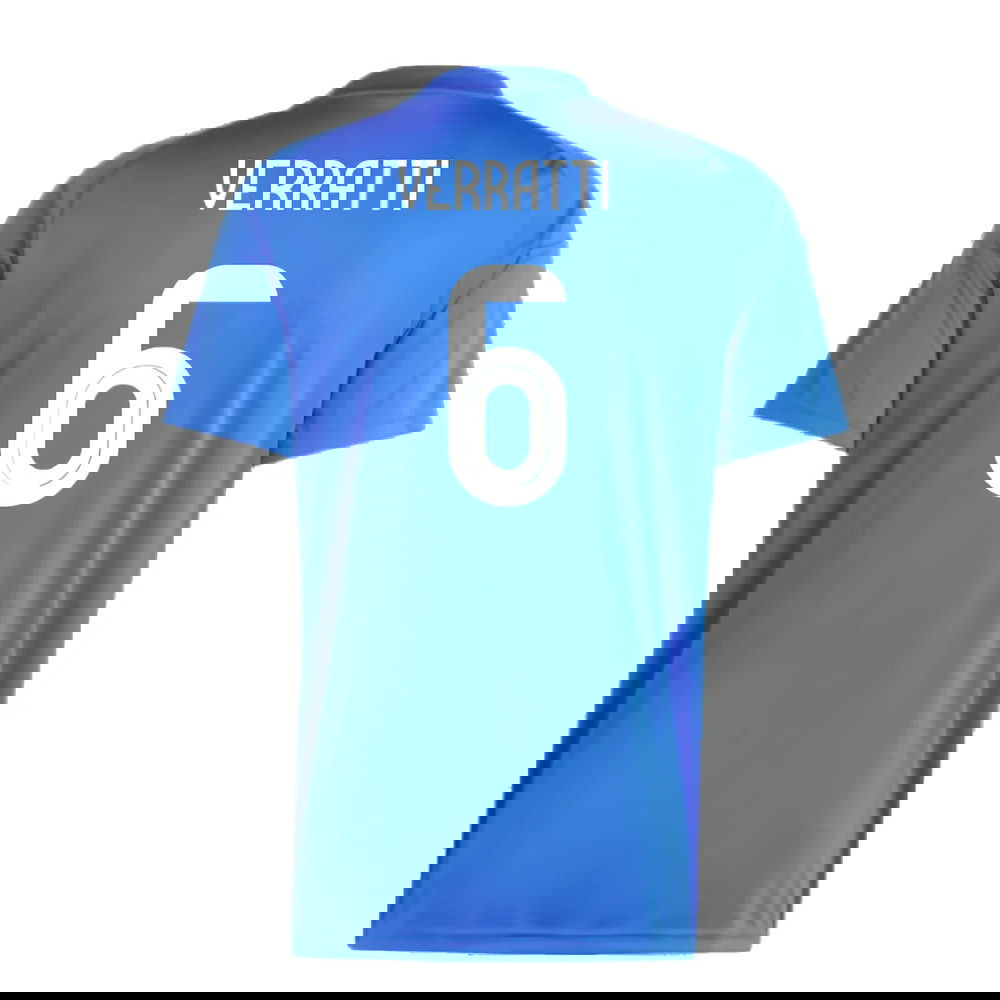 2024-2025 Italy Home Fan Jersey (VERRATTI 6)