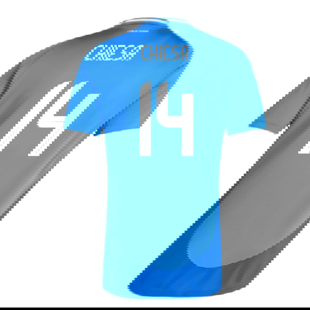 2024-2025 Italy Home Shirt (CHIESA 14)