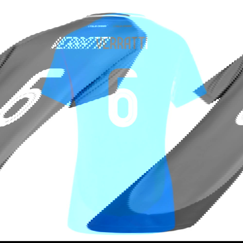 2024-2025 Italy Home Shirt (Ladies) (VERRATTI 6)