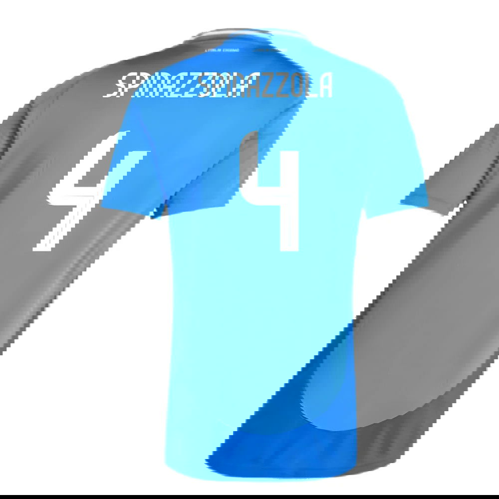 2024-2025 Italy Home Shirt (SPINAZZOLA 4)