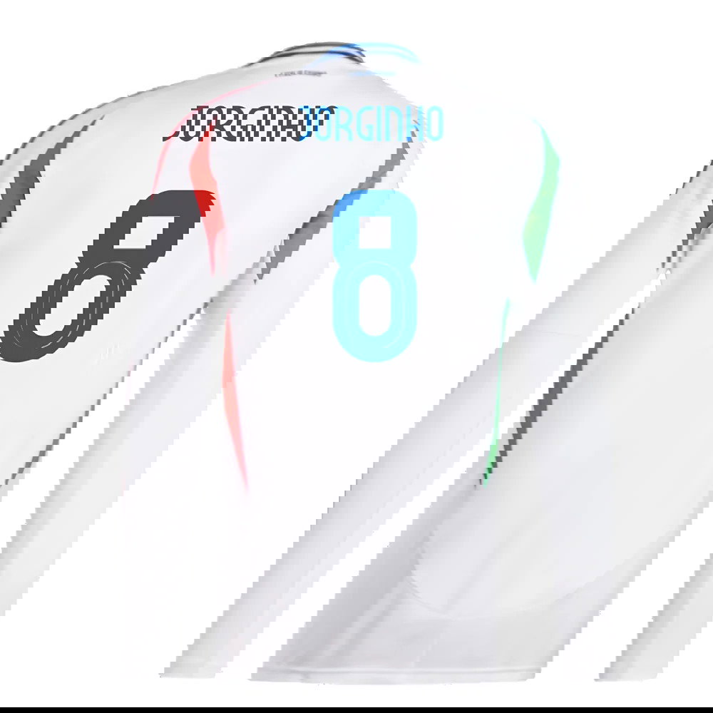 2024-2025 Italy Long Sleeve Away Shirt (JORGINHO 8)