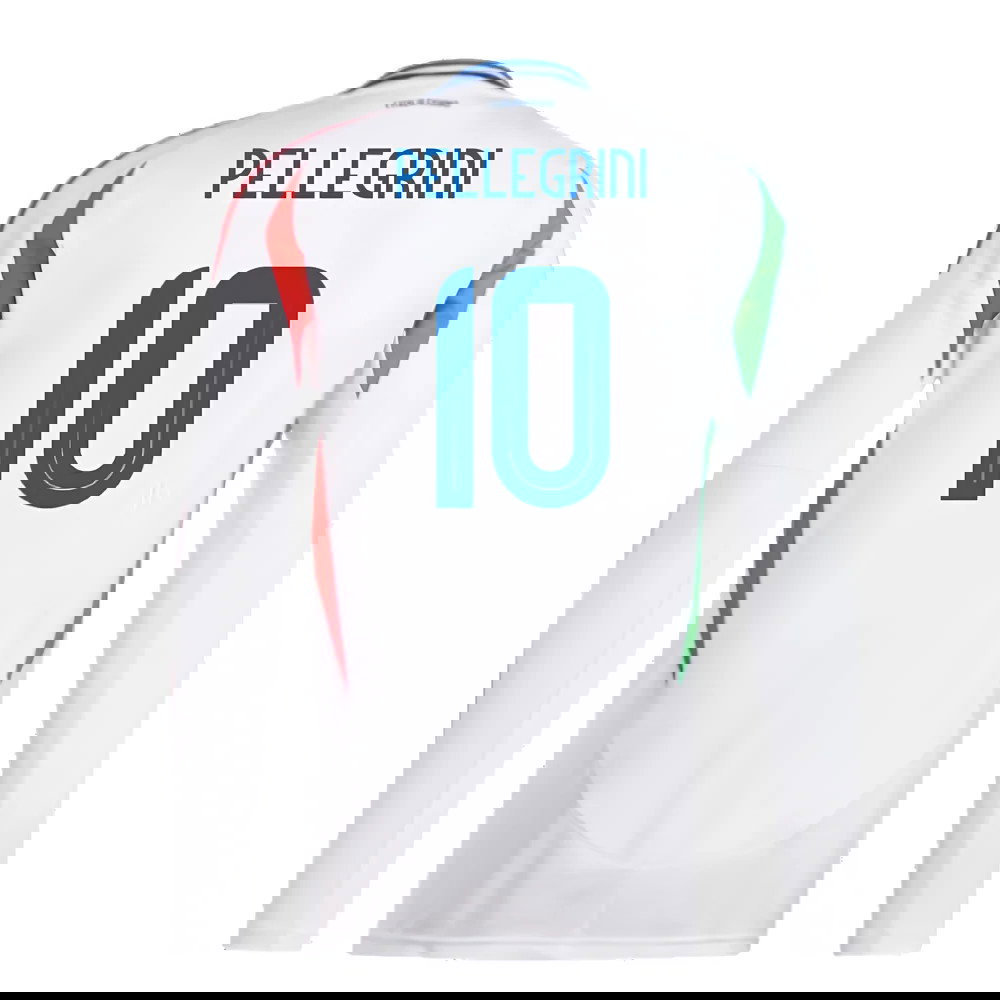 2024-2025 Italy Long Sleeve Away Shirt (PELLEGRINI 10)