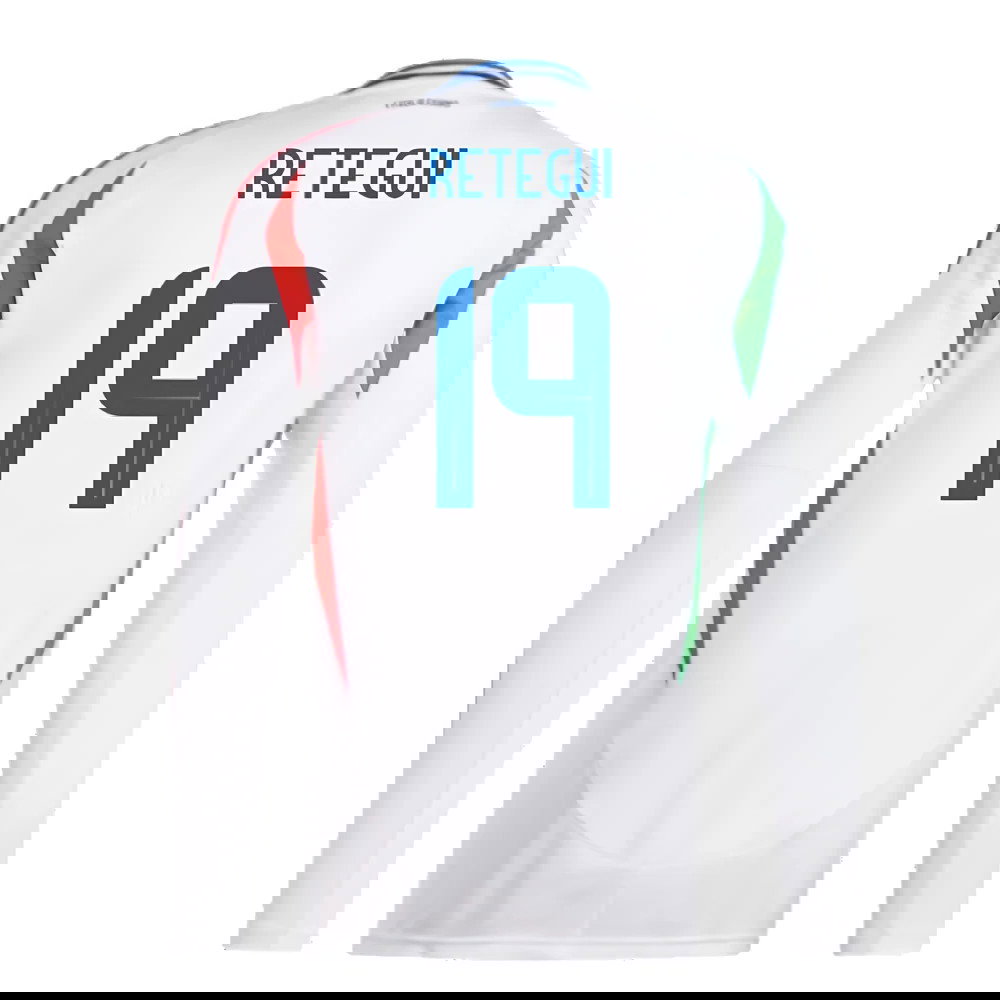 2024-2025 Italy Long Sleeve Away Shirt (RETEGUI 19)