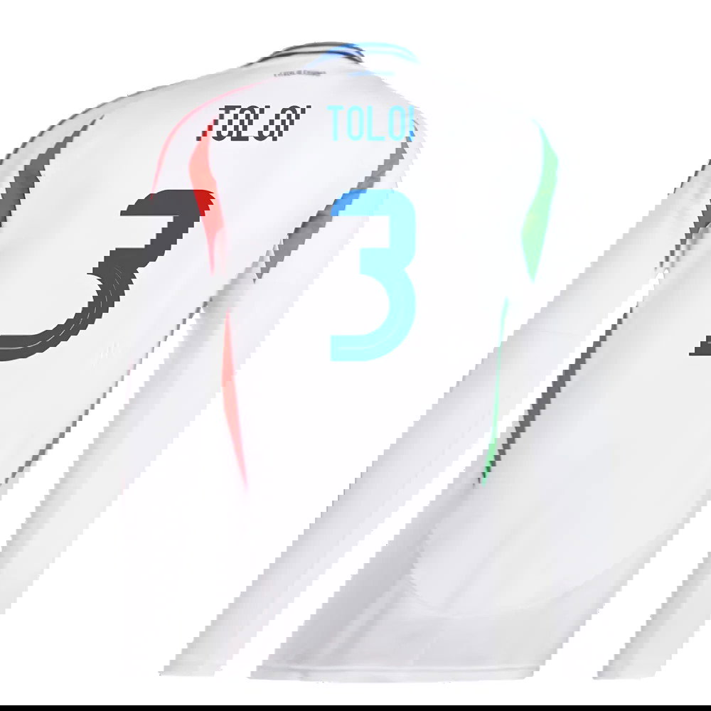 2024-2025 Italy Long Sleeve Away Shirt (TOLOI 3)