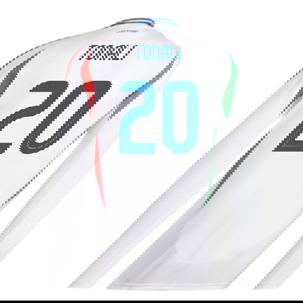 2024-2025 Italy Long Sleeve Away Shirt (TONALI 20)