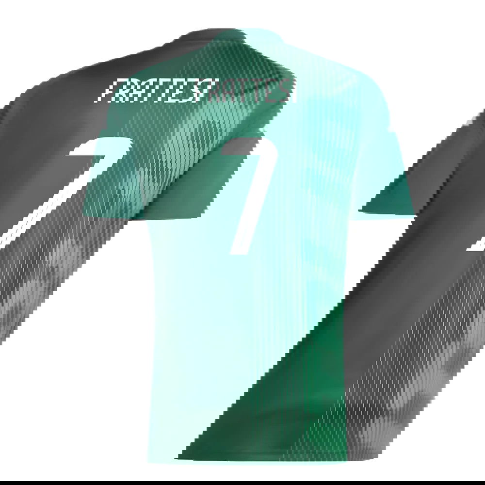 2024-2025 Italy Pre-Match Shirt (Green) (FRATTESI 7)