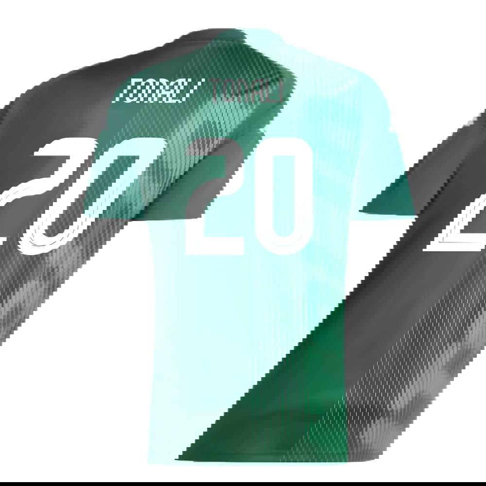 2024-2025 Italy Pre-Match Shirt (Green) (TONALI 20)