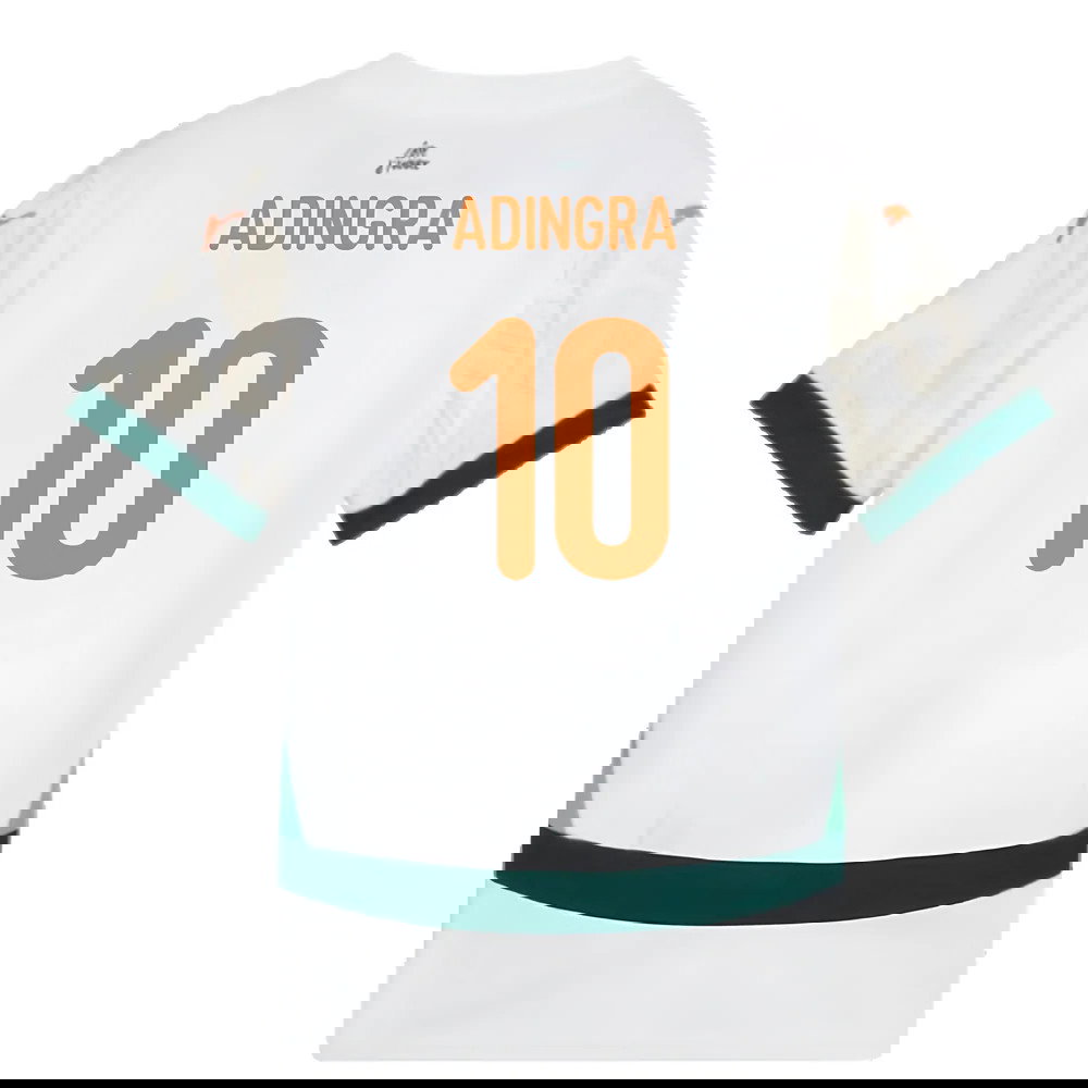 2024-2025 Ivory Coast Away Shirt (Kids) (Adingra 10)