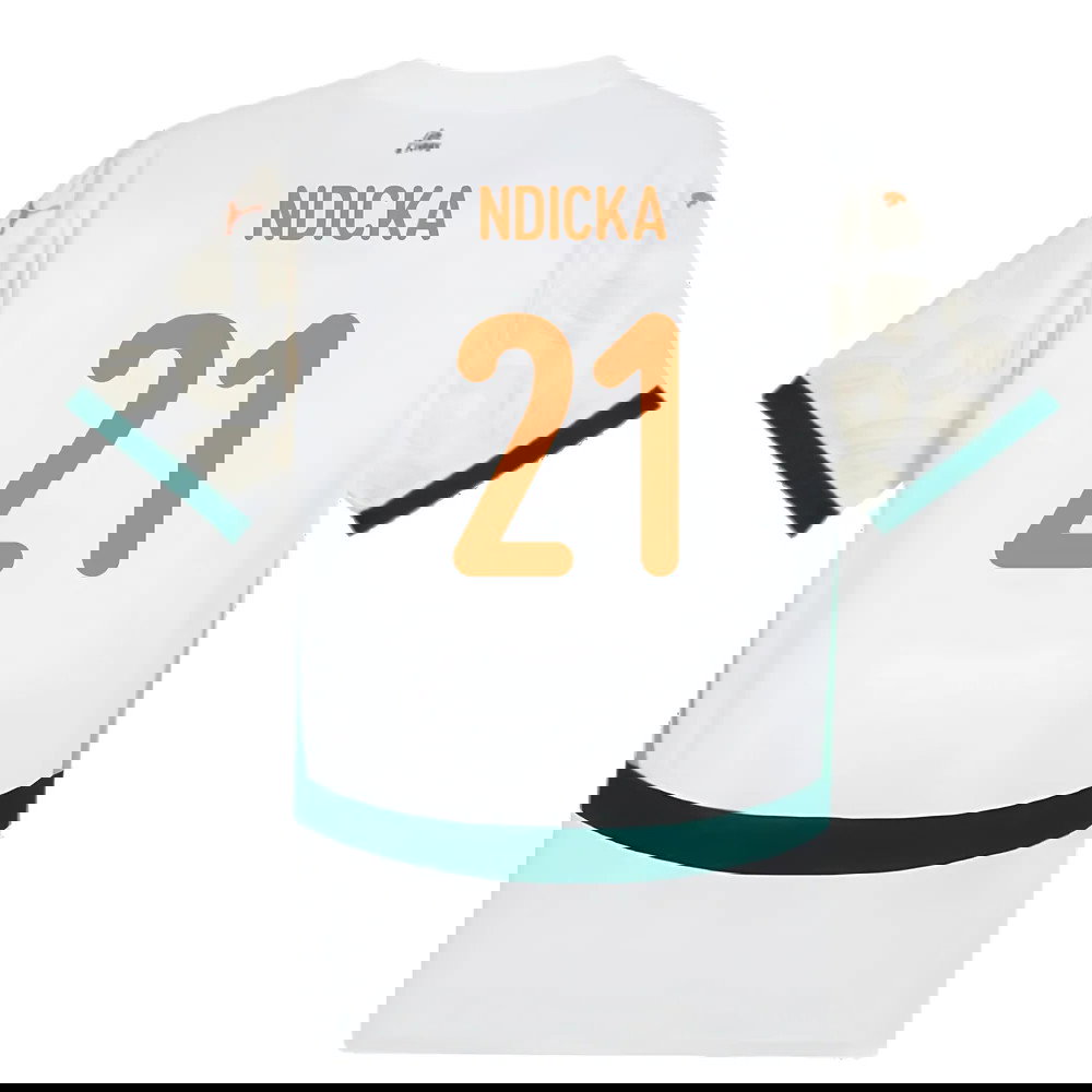 2024-2025 Ivory Coast Away Shirt (Ndicka 21)
