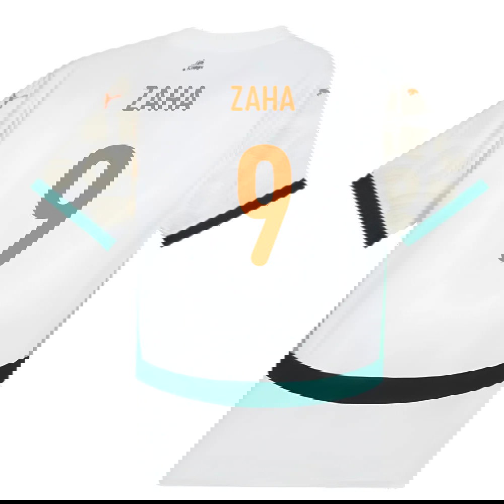 2024-2025 Ivory Coast Away Shirt (Zaha 9)