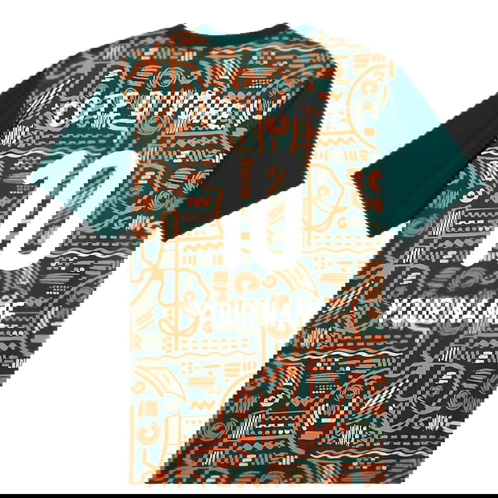 2024-2025 Ivory Coast Prematch SS Jersey (Dark Myrtle) (Your Name)