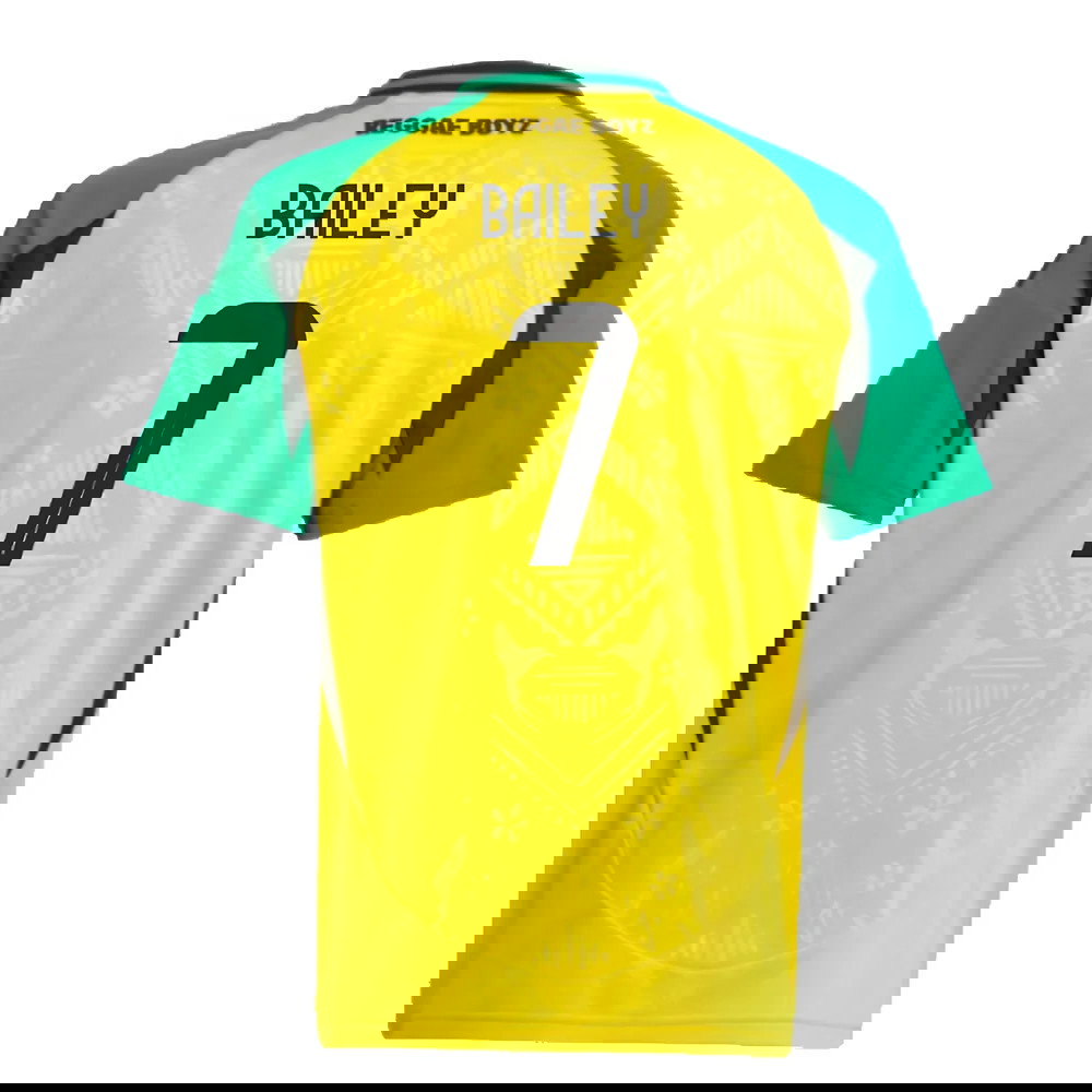 2024-2025 Jamaica Home Shirt (Kids) (Bailey 7)