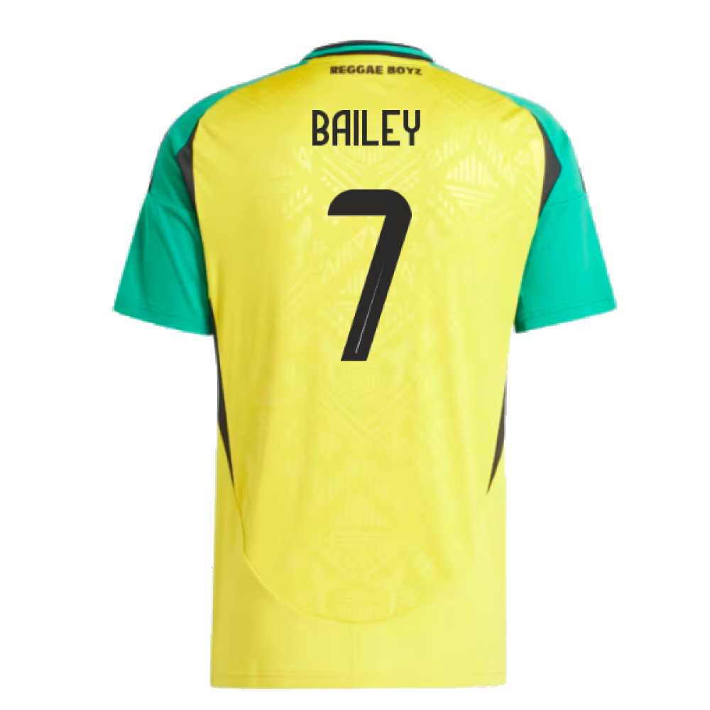 2024-2025 Jamaica Home Shirt (Womens) (Bailey 7)