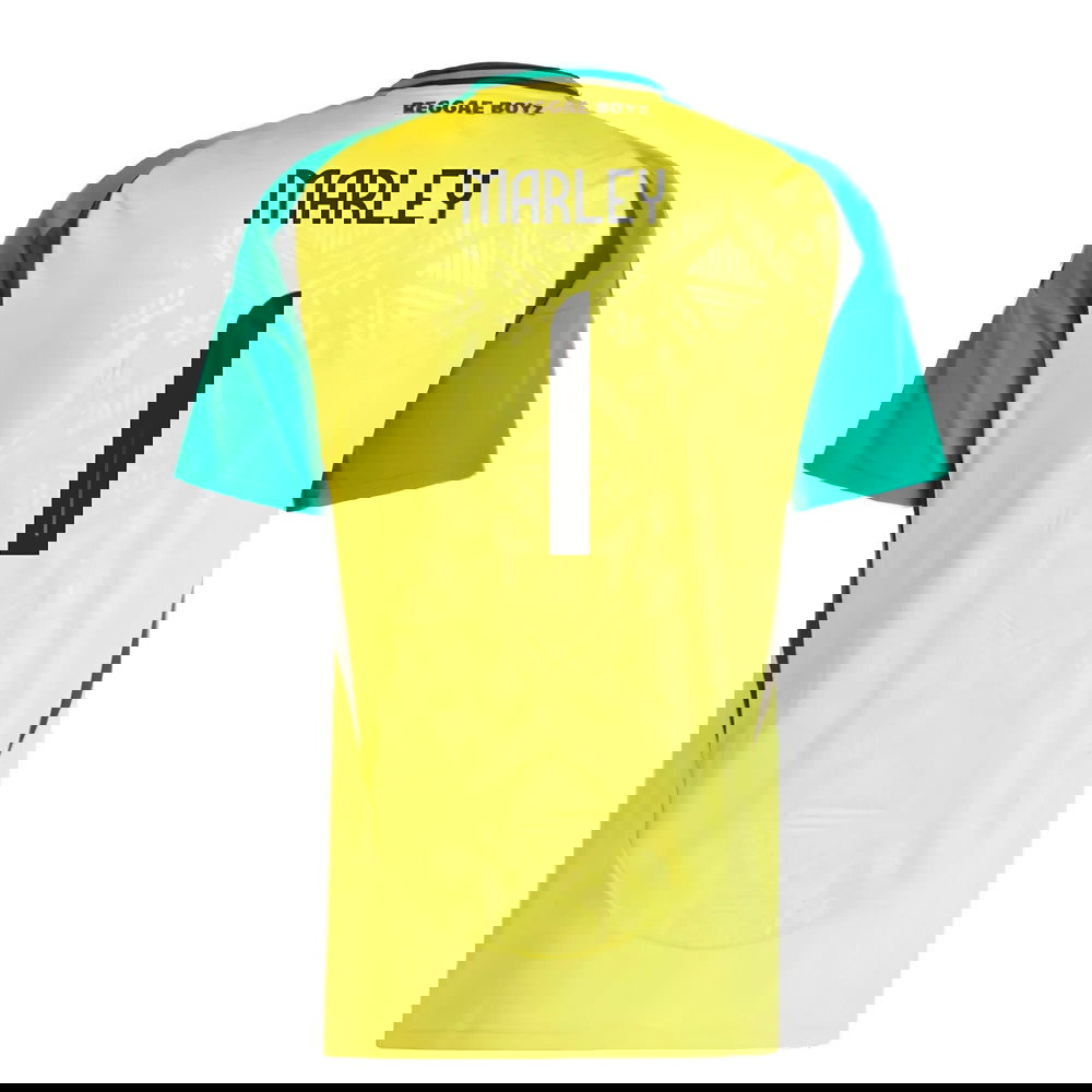 2024-2025 Jamaica Home Shirt (Womens) (Marley 1)