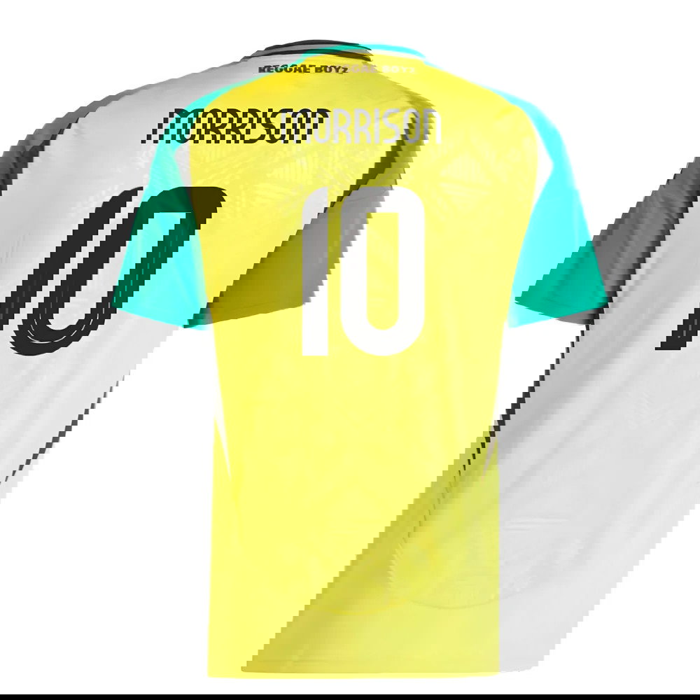 2024-2025 Jamaica Home Shirt (Womens) (Morrison 10)