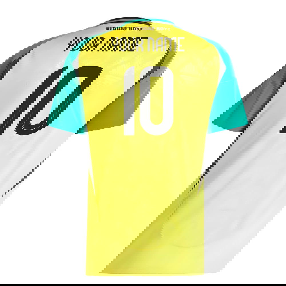 2024-2025 Jamaica Home Shirt (Your Name)