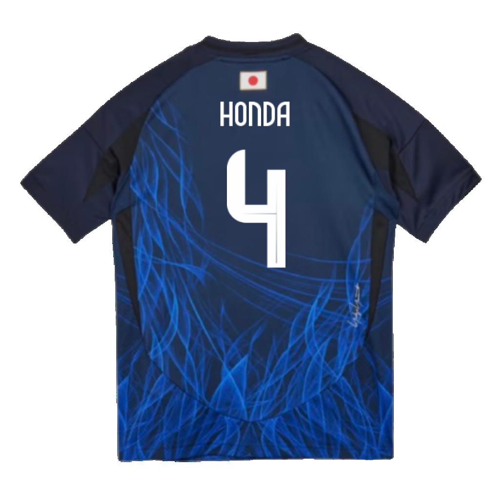 2024-2025 Japan Home Shirt (Kids) (Honda 4)