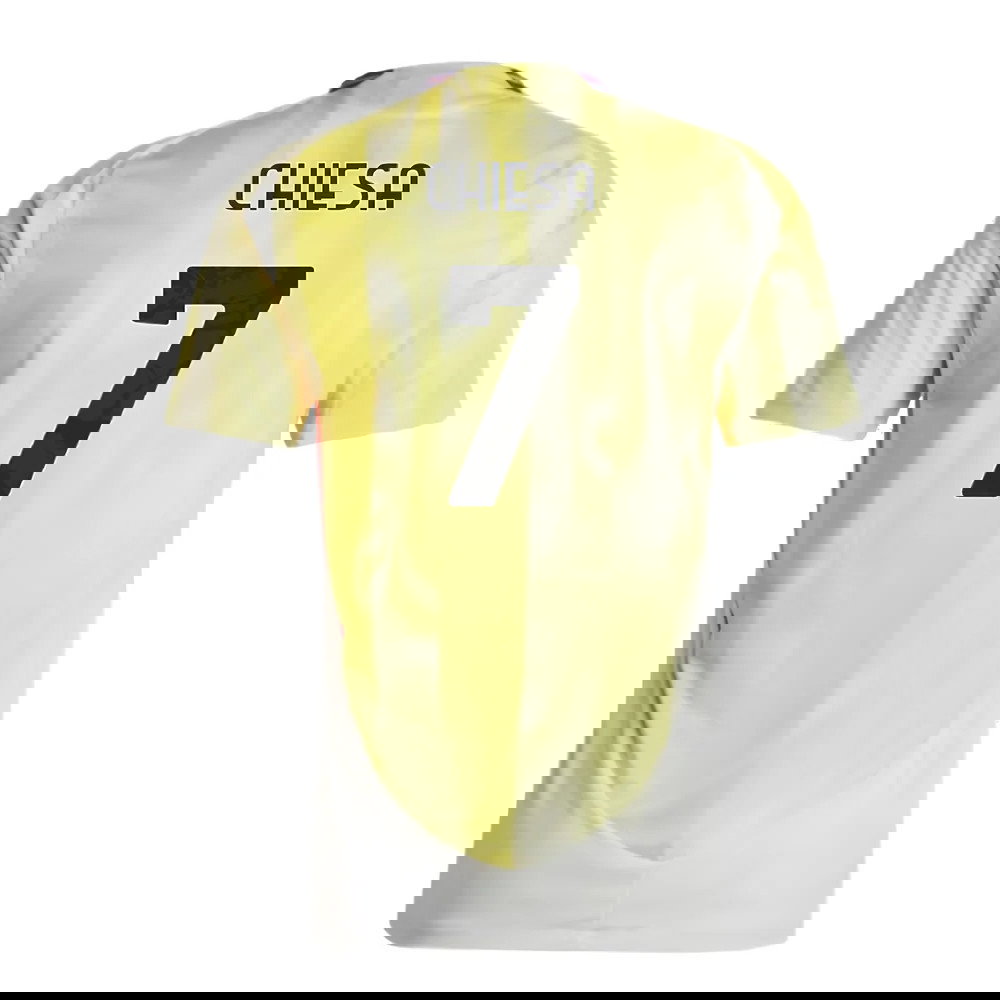 2024-2025 Juventus Authentic Away Shirt (Chiesa 7)