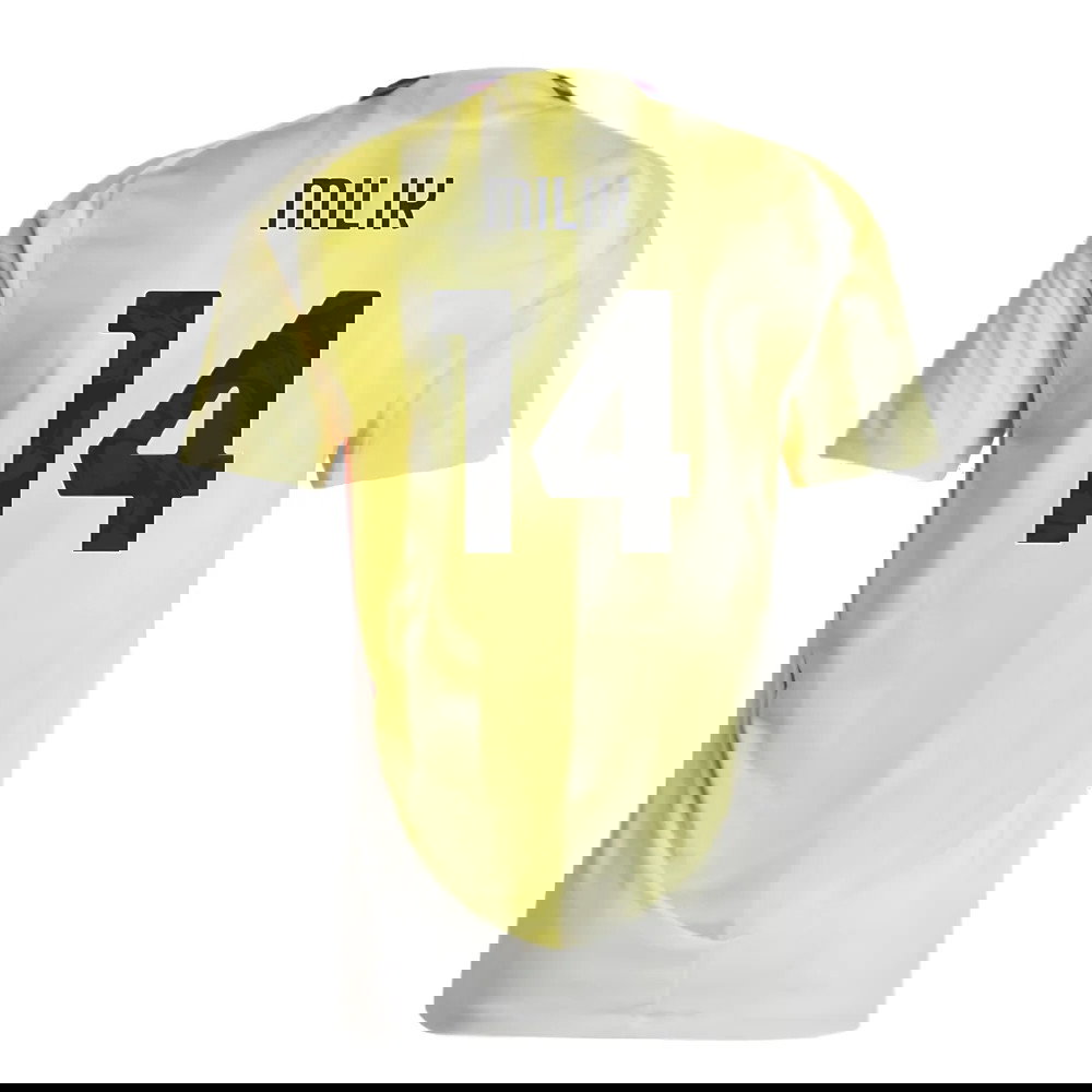 2024-2025 Juventus Authentic Away Shirt (Milik 14)