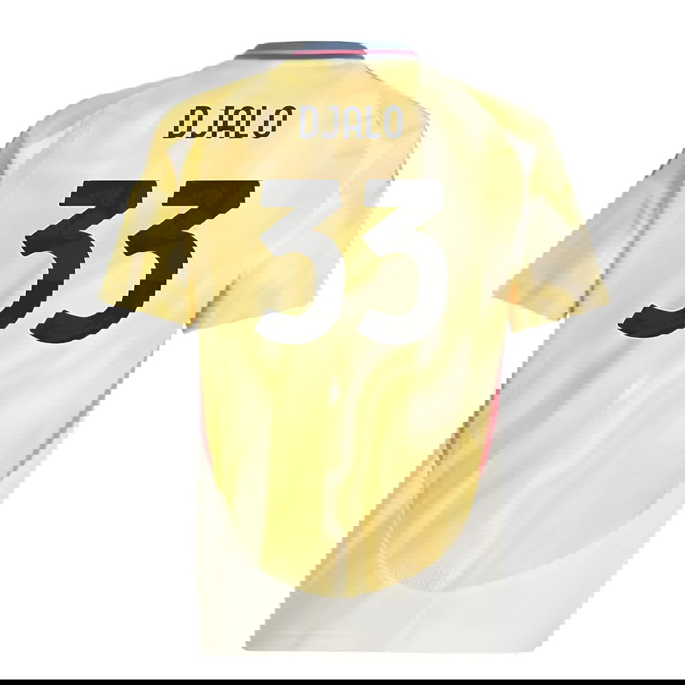 2024-2025 Juventus Away Shirt (Kids) (Djalo 33)