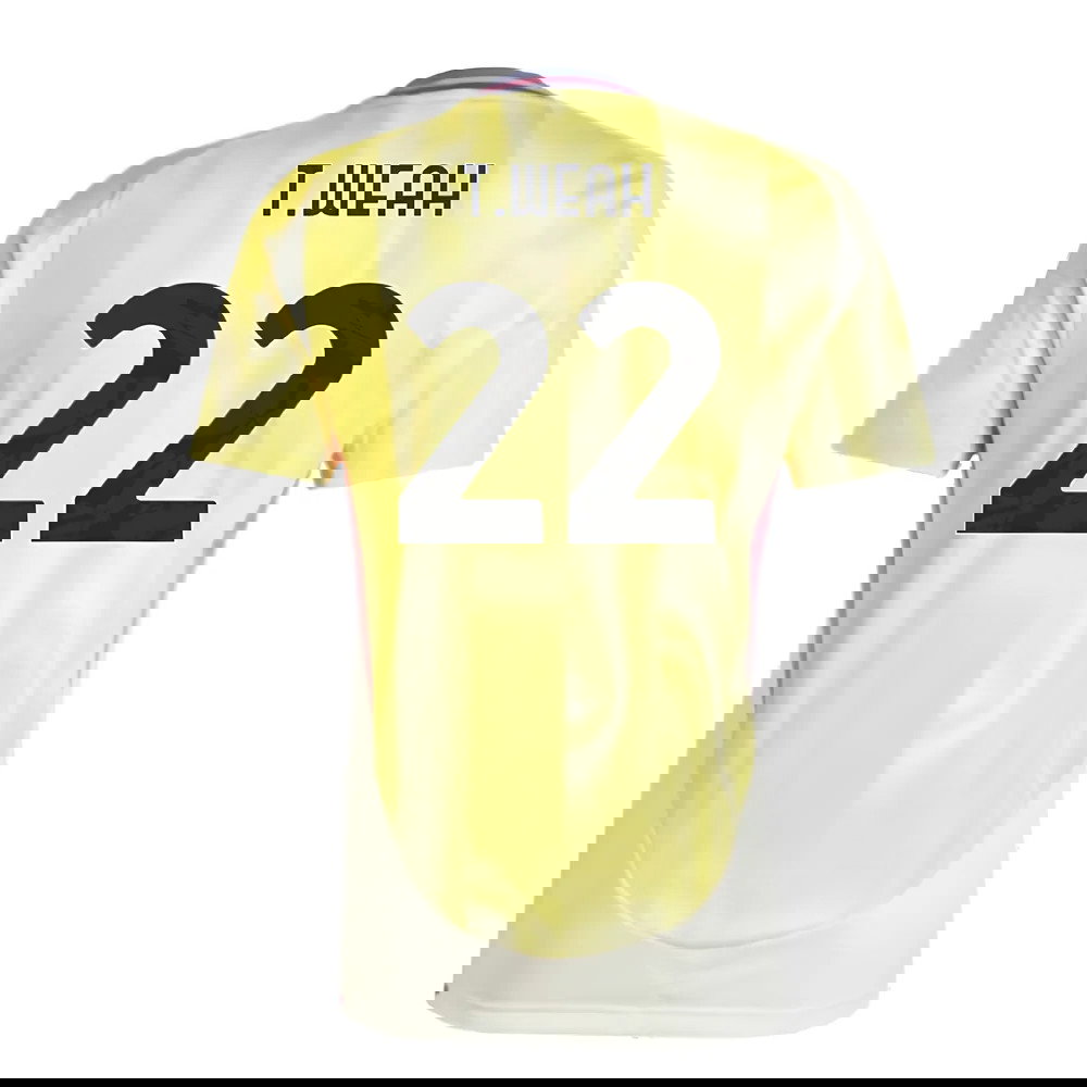 2024-2025 Juventus Away Shirt (T.Weah 22)