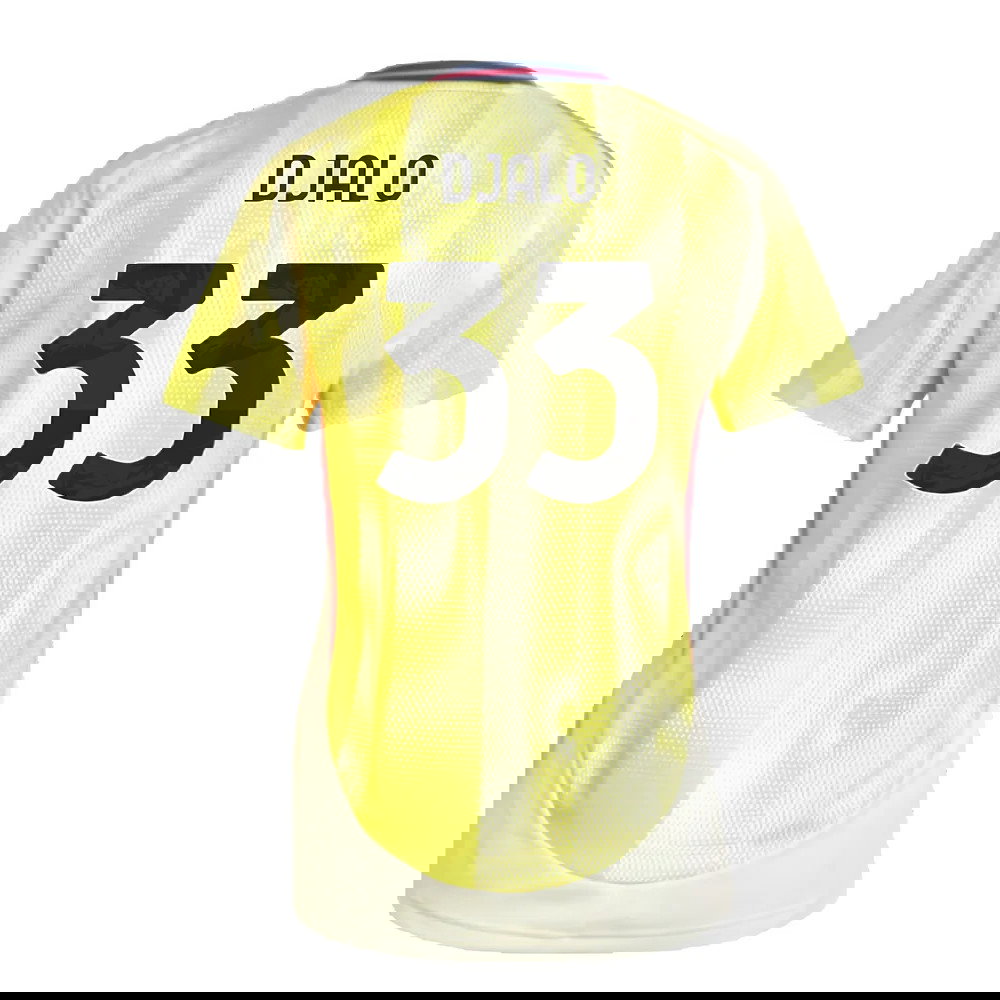 2024-2025 Juventus Away Shirt (Womens) (Djalo 33)