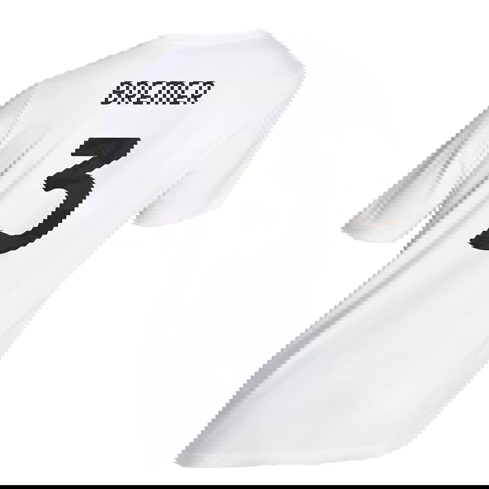 2024-2025 Juventus DNA Graphic Tee (White) (Bremer 3)