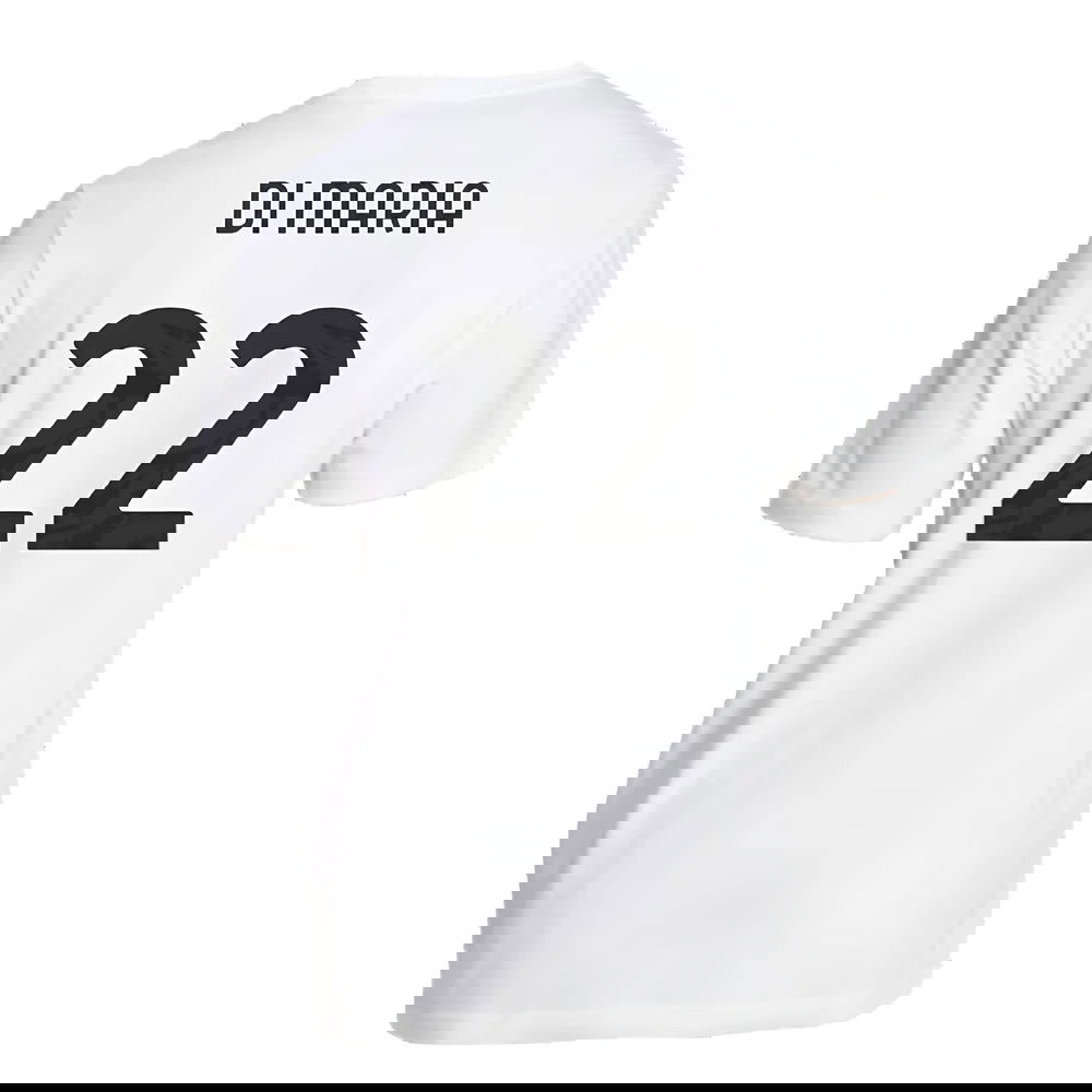 2024-2025 Juventus DNA Graphic Tee (White) (Di Maria 22)