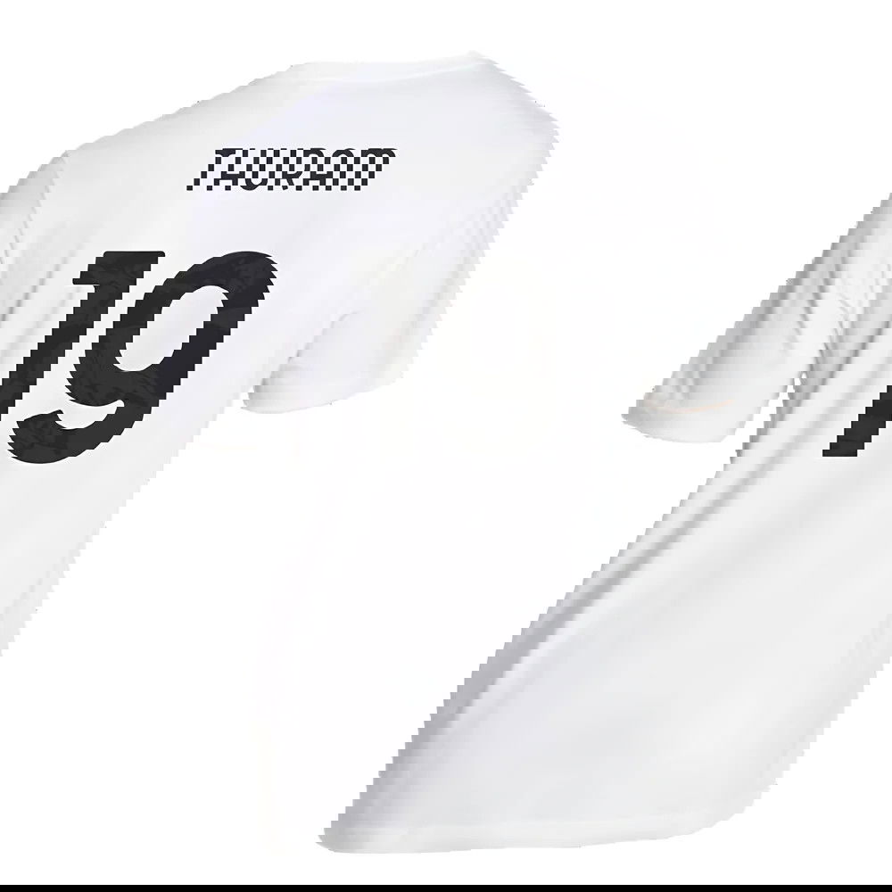 2024-2025 Juventus DNA Graphic Tee (White) (Thuram 19)