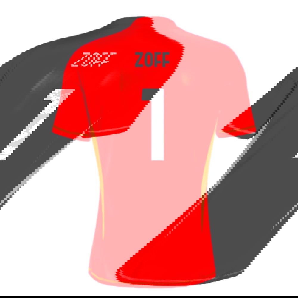 2024-2025 Juventus Home Goalkeeper Shirt (Red) (Zoff 1)