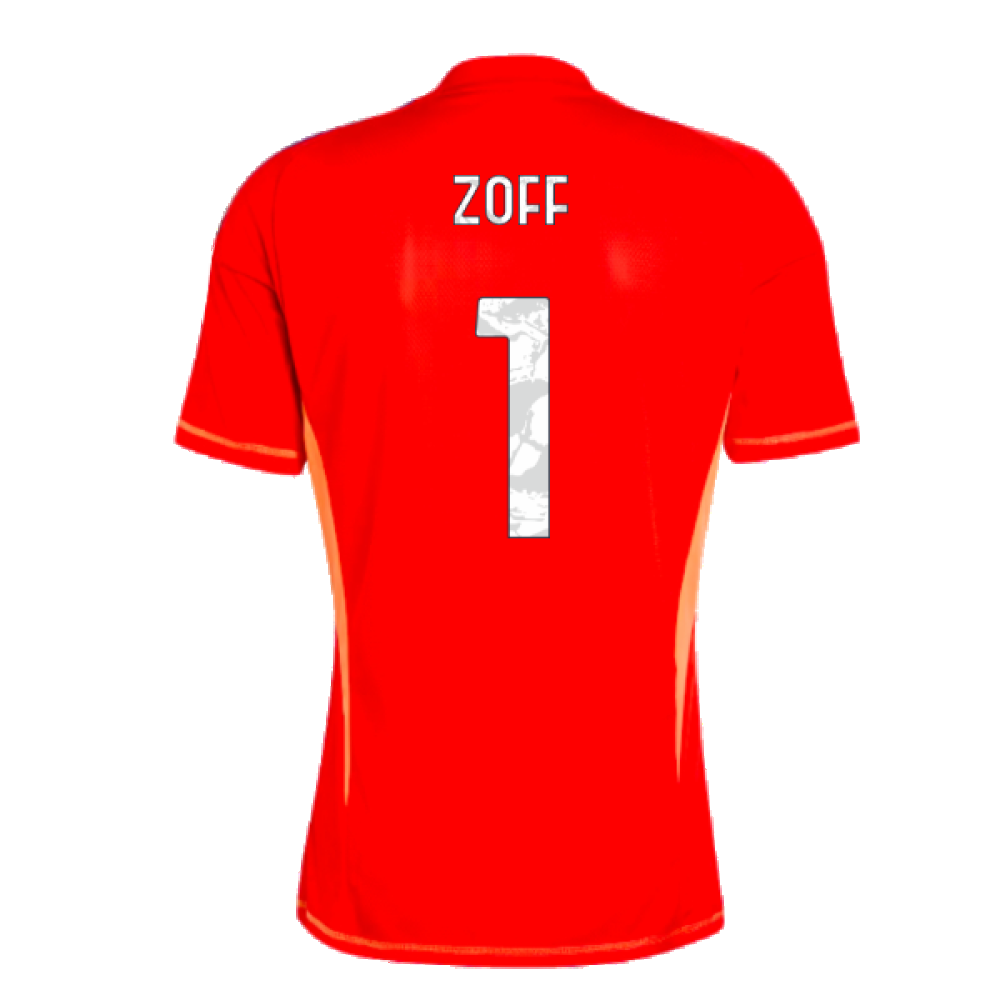 2024-2025 Juventus Home Goalkeeper Shirt (Red) (Zoff 1)