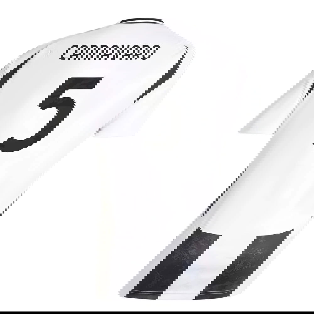 2024-2025 Juventus Home Shirt (Cannavaro 5)