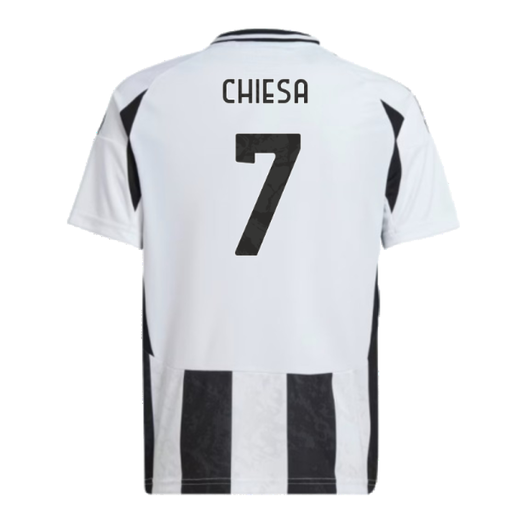 2024-2025 Juventus Home Shirt (Kids) (Chiesa 7)