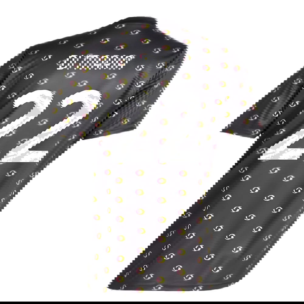 2024-2025 Juventus Pre-Match Shirt (Black) (Di Maria 22)