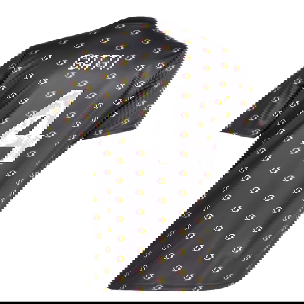 2024-2025 Juventus Pre-Match Shirt (Black) (Gatti 4)