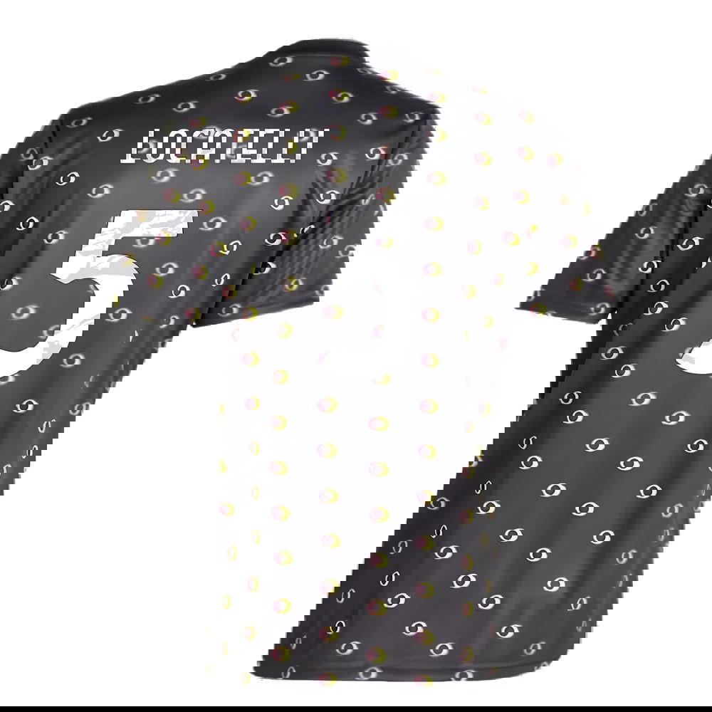 2024-2025 Juventus Pre-Match Shirt (Black) (Locatelli 5)