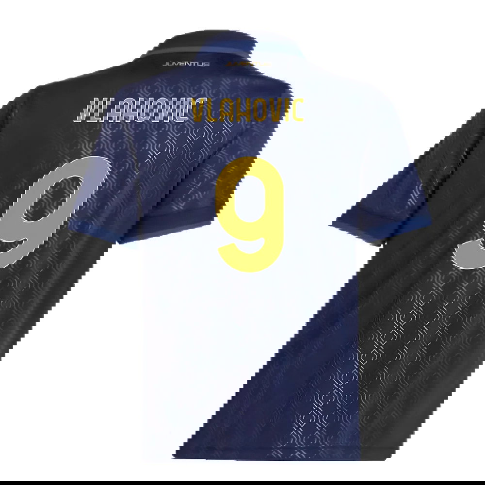 2024-2025 Juventus Third Shirt (Kids) (Vlahovic 9)