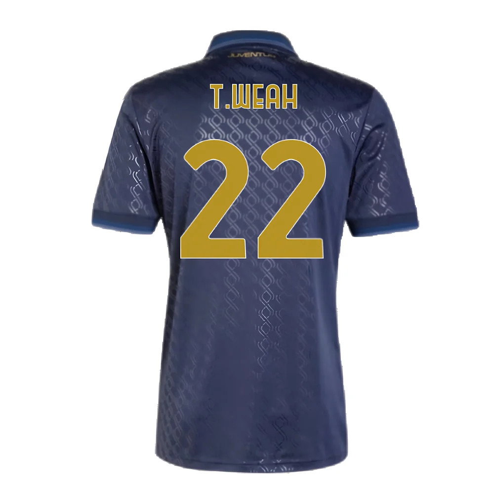2024-2025 Juventus Third Shirt (T.Weah 22)